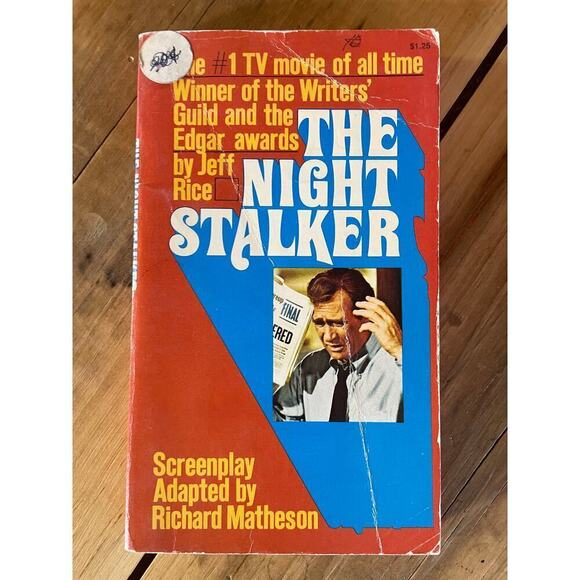 The Night Stalker by Jeff Rice Pocket Books 1973 Vintage Horror Book - Picture 1 of 2